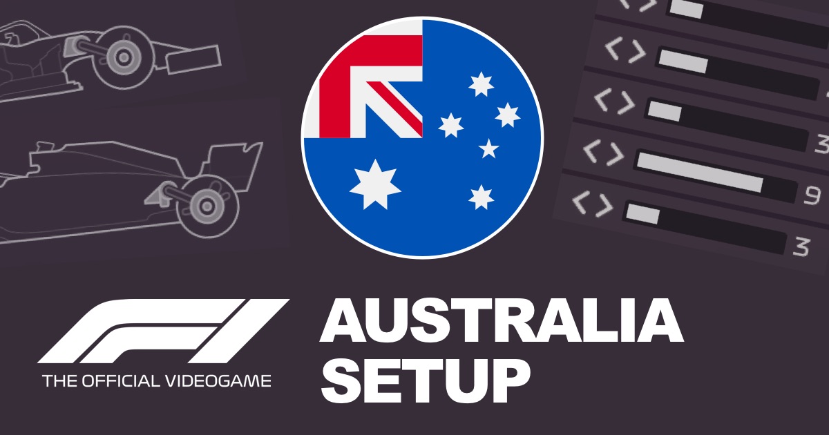 F1 22 Australia Setup, The Best F1 22 Setups