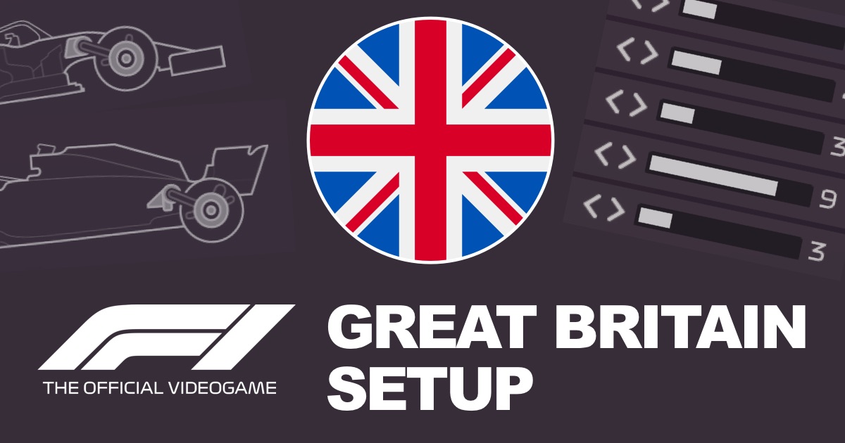 F1 22 Britain Car Setup - Optimised Race Setup